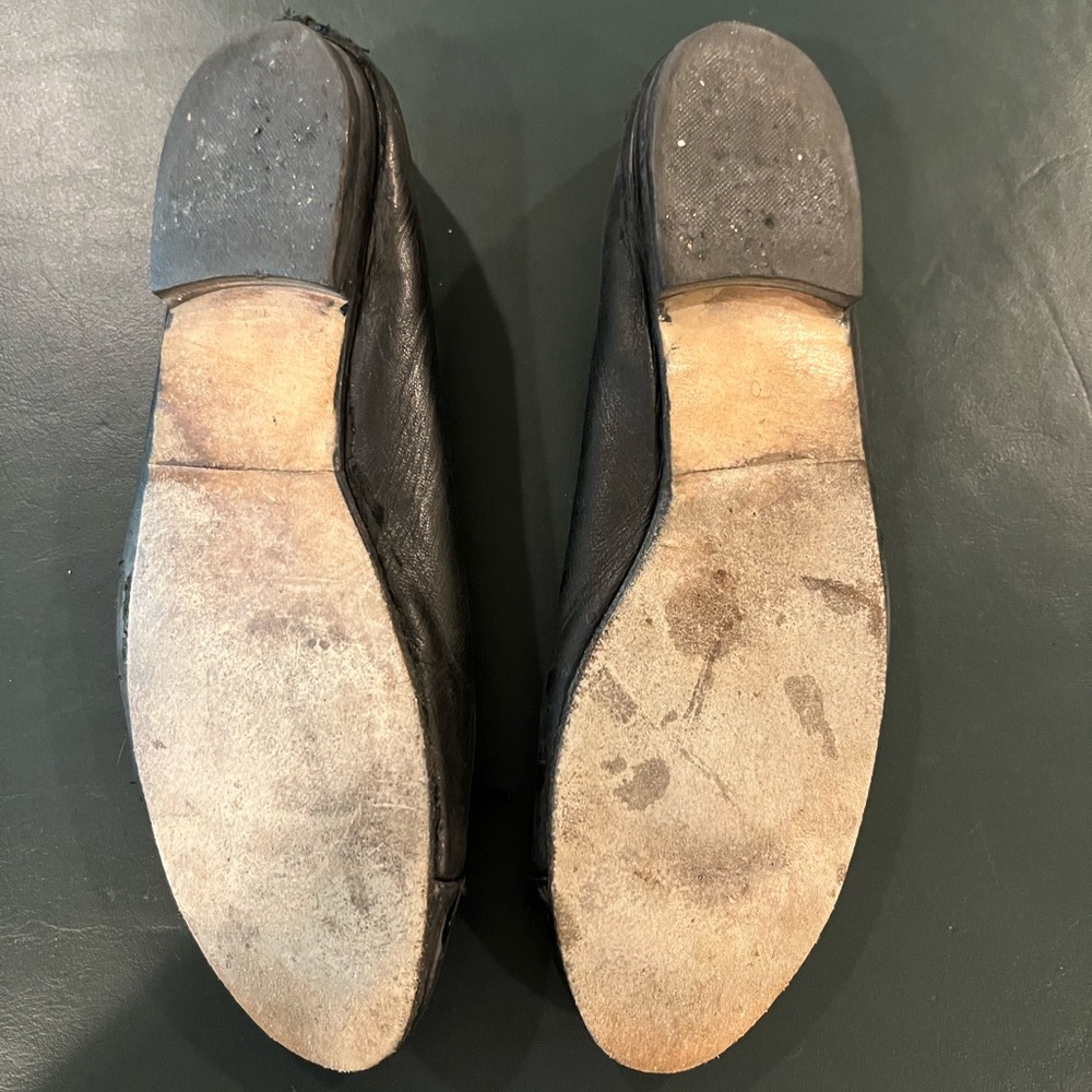 Black Chanel Ballet Flats - Picture 3 of 5